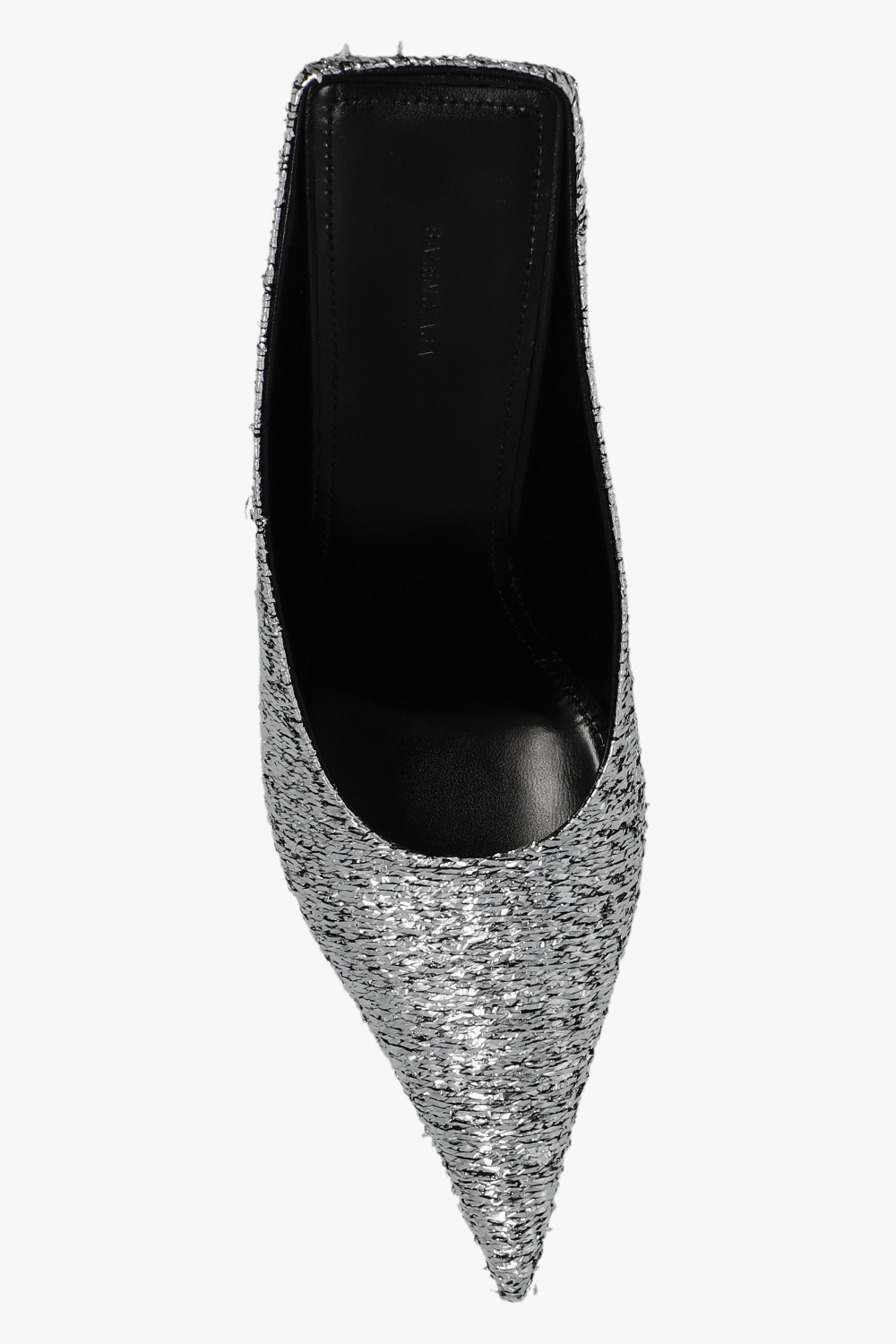 Balenciaga hot sale glitter pumps